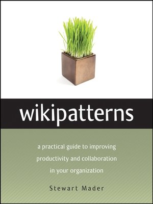 cover image of Wikipatterns